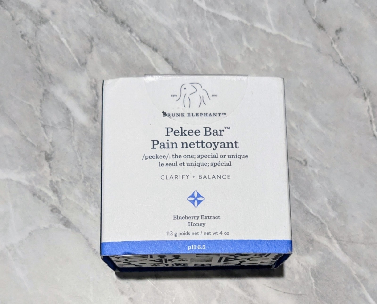 Drunk Elephant Pekee Bar – Multi-Tasking Face Wash and Moisturizing Bar Clean