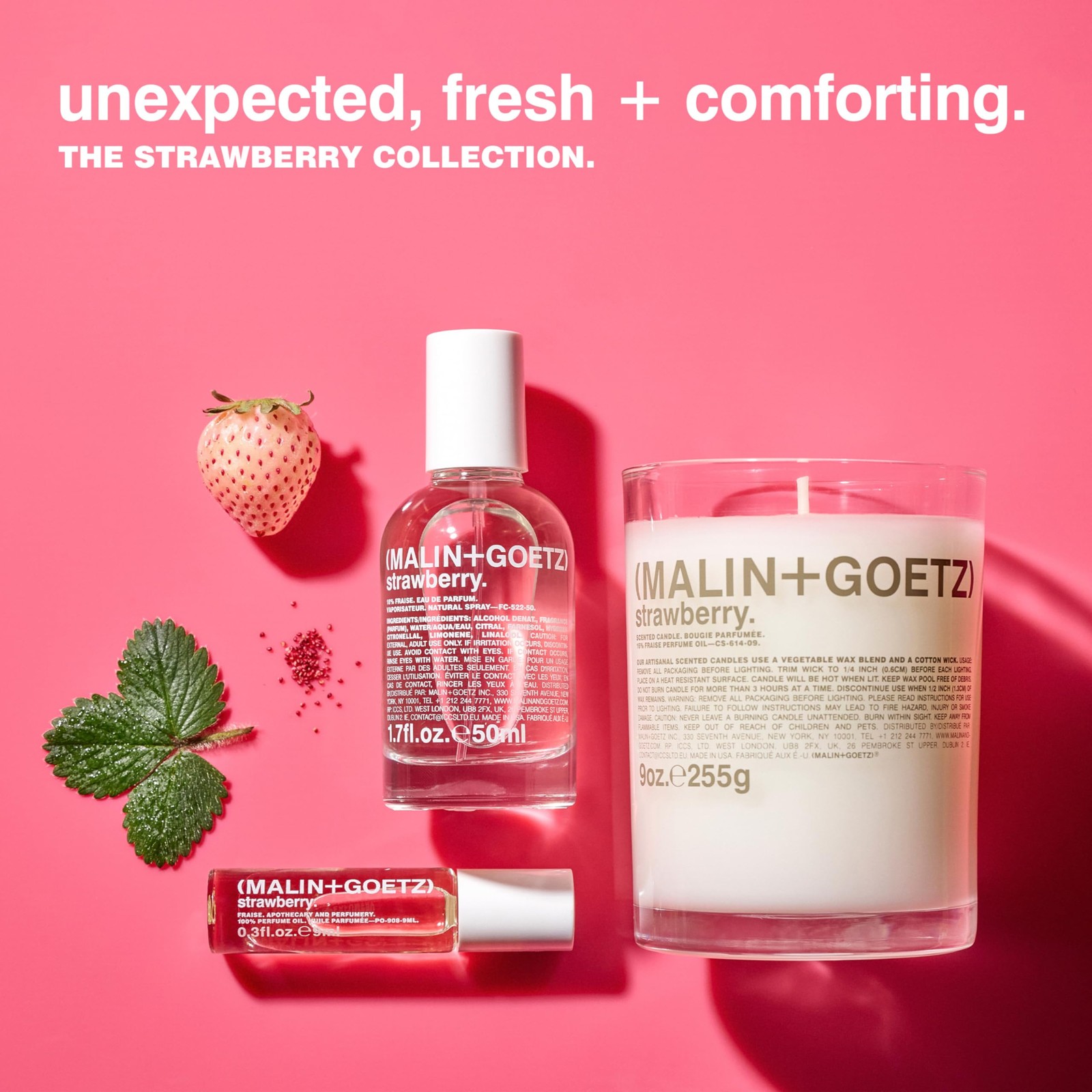 MALIN+GOETZ Strawberry Perfume Oil | Concentrated Fragrance Rollerball