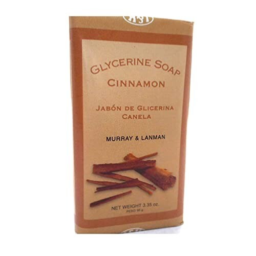 Glycerine Soap Cinnamon (3.35OZ) Murray Lanman bar soap Cinnamon