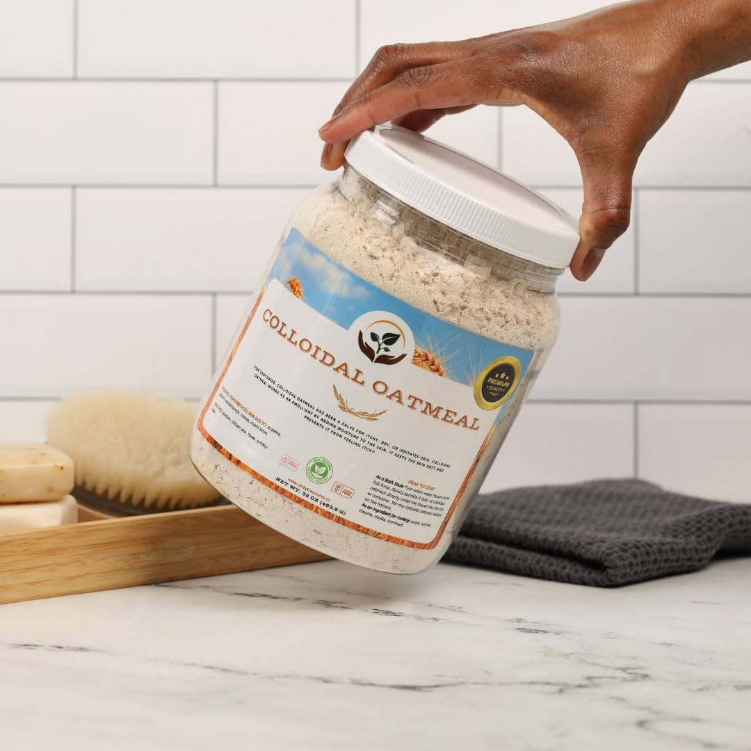 Dirty Treasures Colloidal Oatmeal Bath | Eczema Itchy Skin Relief | Baby-Saf…
