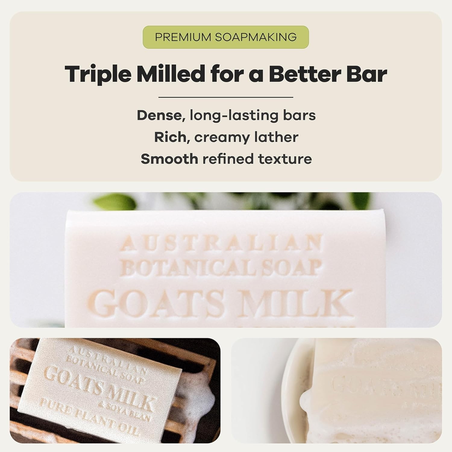Gentle Goats Milk Skin Care Bars