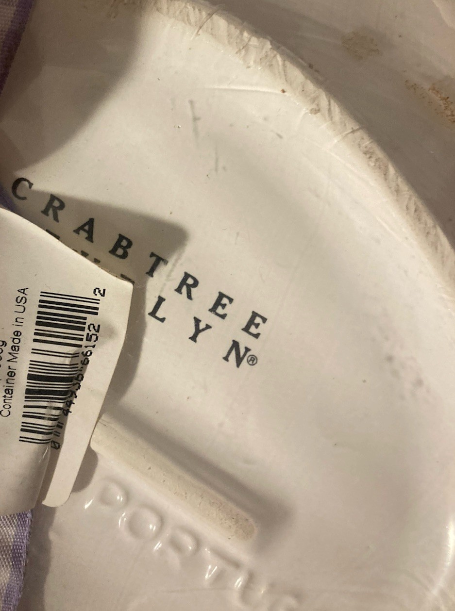 Crabtree & Evelyn Jojoba Shell Soap 10.5oz, Lotion & Talc Powder, Towel & Dish
