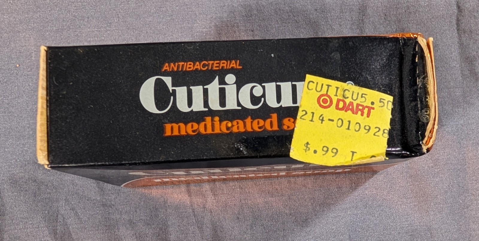 Vtg Cuticura Soap Origional Formula Medicated Soap Removes Acne Antibacterial
