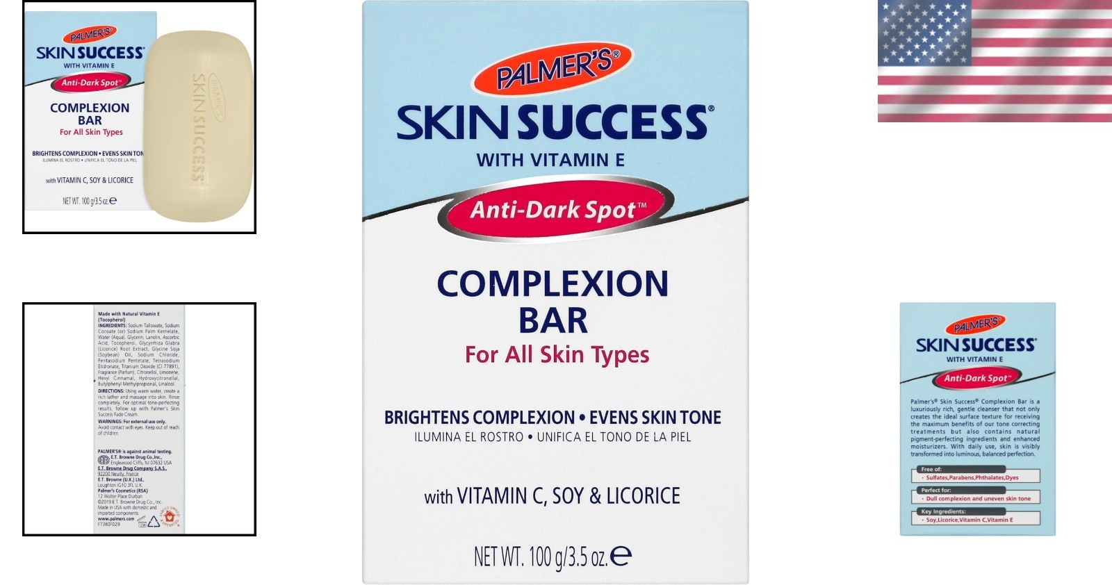 3.5 Ounce Skin Success Anti-Dark Spot Complexion Bar Gift Set, 12 Luxurious Bars