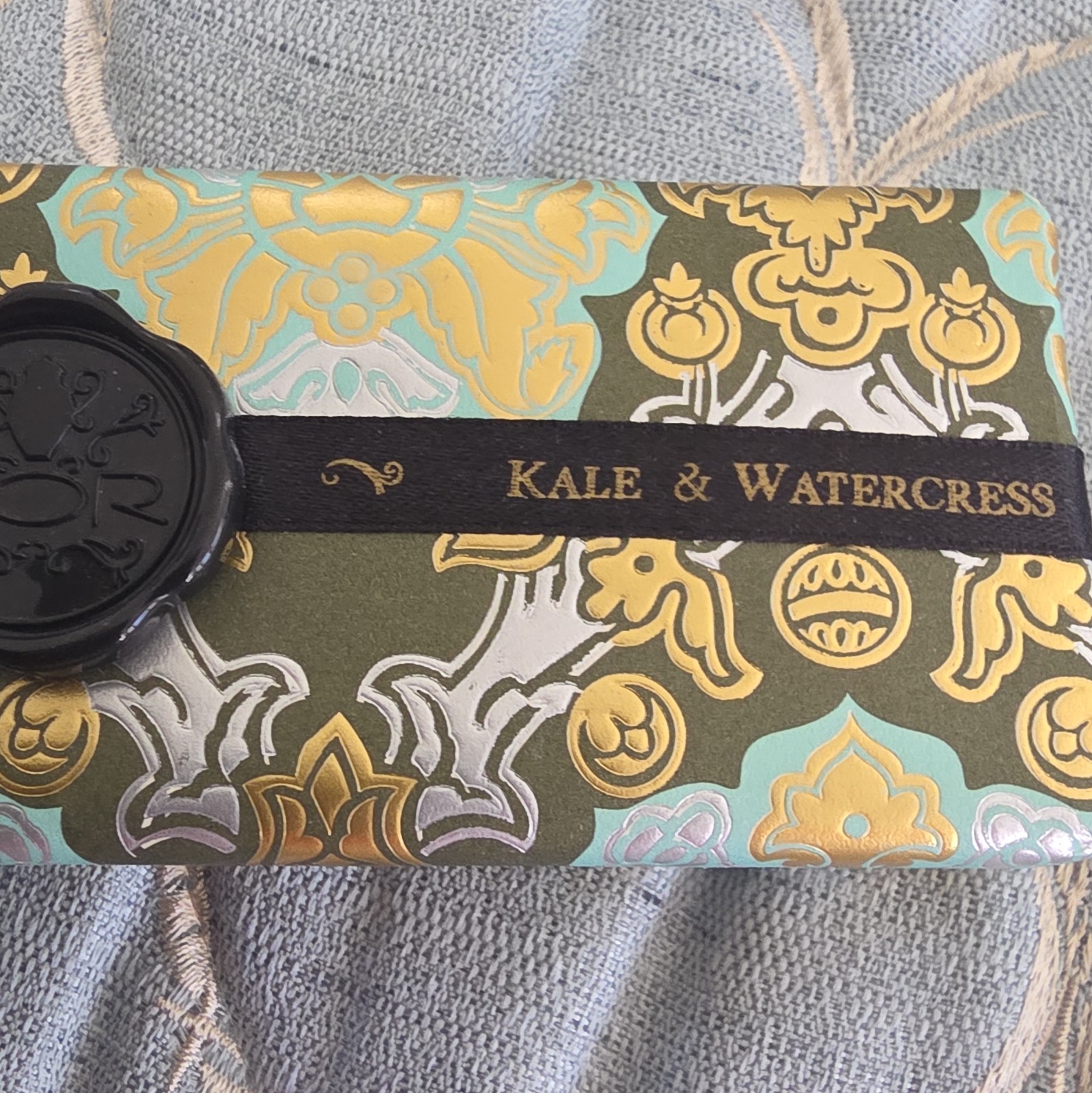 MOR Emporium Kale & Watercress Soap Bar 7.0 oz Triple-Milled, Cruelty-Free