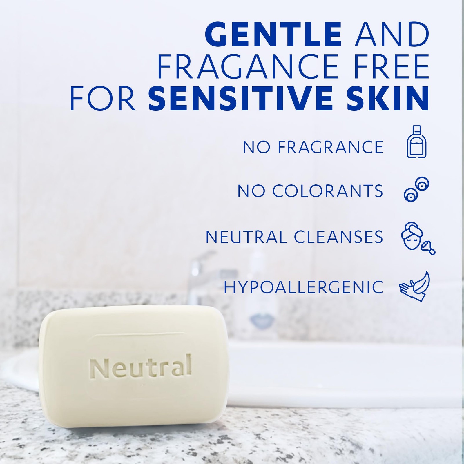 Grisi Neutral, Cleansing and Hypoallergenic Soap – 6 Pack