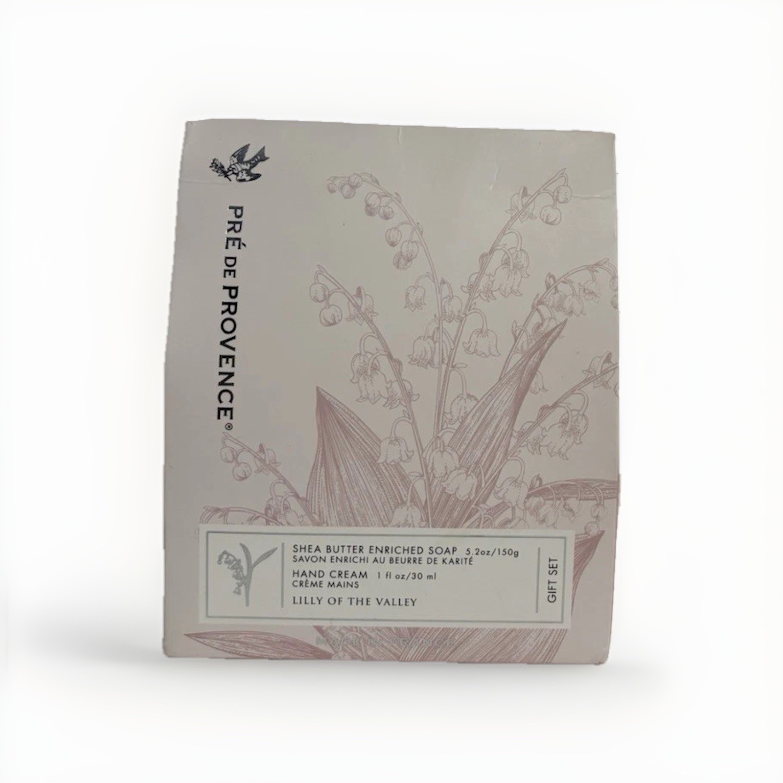 Pre de Provence Lily of The Valley 2pc Set. Soap 150g & Hand Cream 30 ml