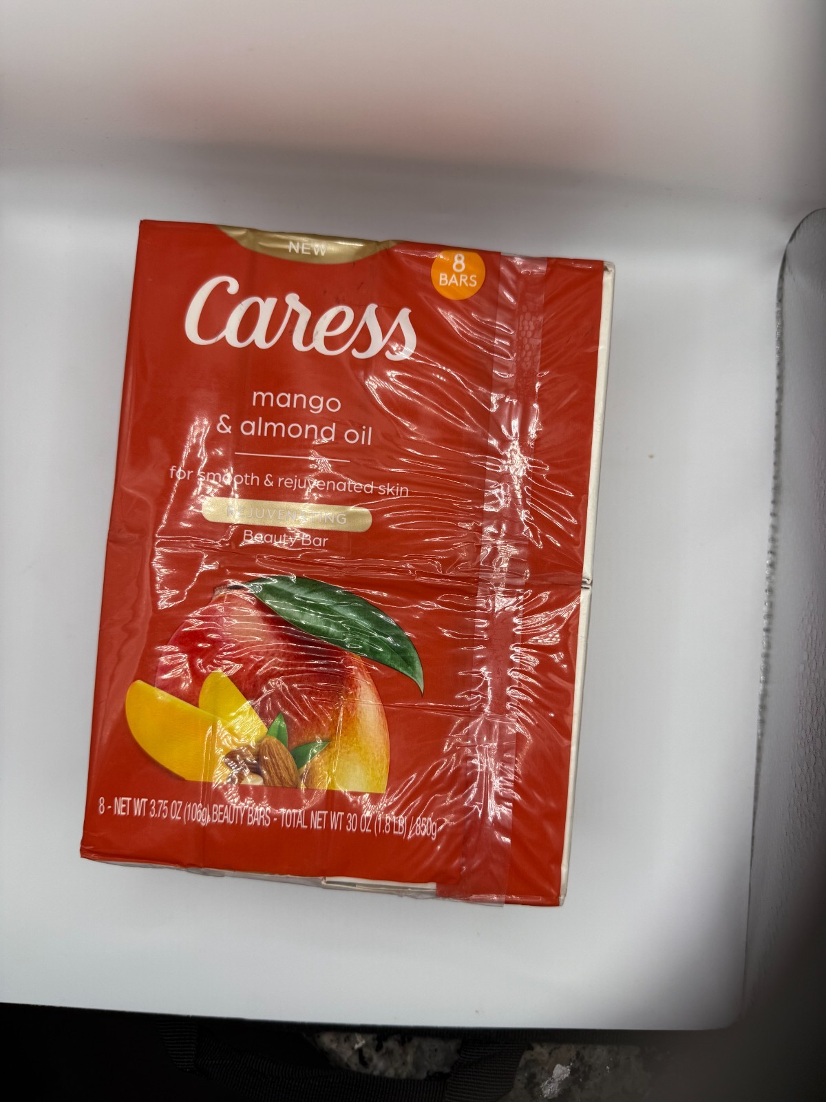 Caress Mango Bar Soap 8 Pack – Beauty Bar – Full Size – New