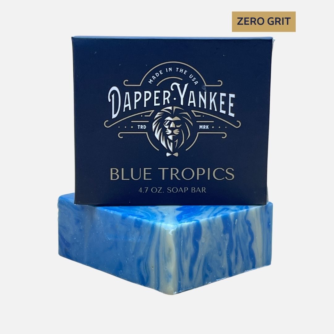 Dapper Yankee Blue Tropics Natural Soap Bar – Zero Grit