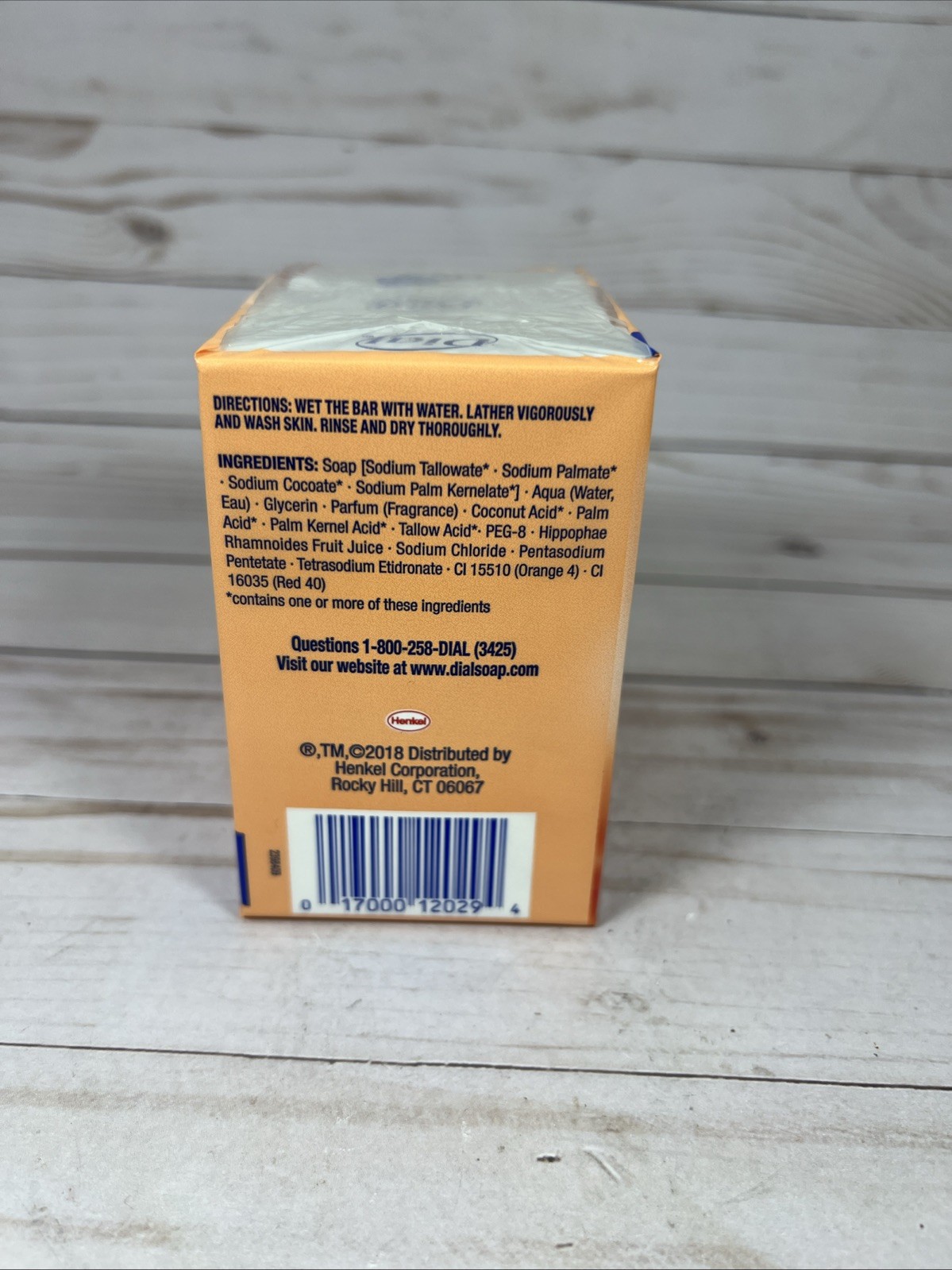 Dial Silk & Seaberry Gentle Cleansing Skin Care Bar 3-Count (3Packages) Rare