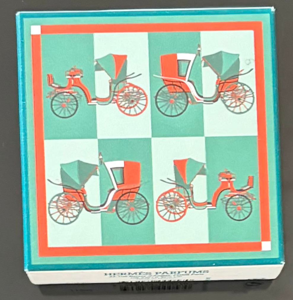Hermès Perfumed Soap Gift Set 3 x 100g + Bonus Soap New in Box