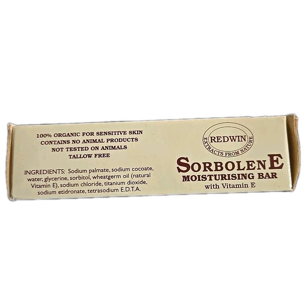 2 Bars Redwin SorbolenE Soap Vitamin E & Glycerine Moisturizing