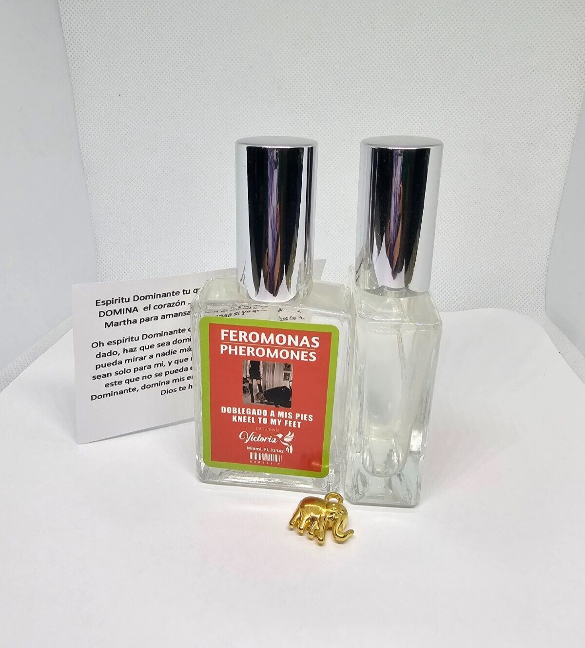 PERFUME DOBLEGADO A MIS PIES AMOR CON FEROMONAS / KNEEL TO MY FEET DOMINA AMOR
