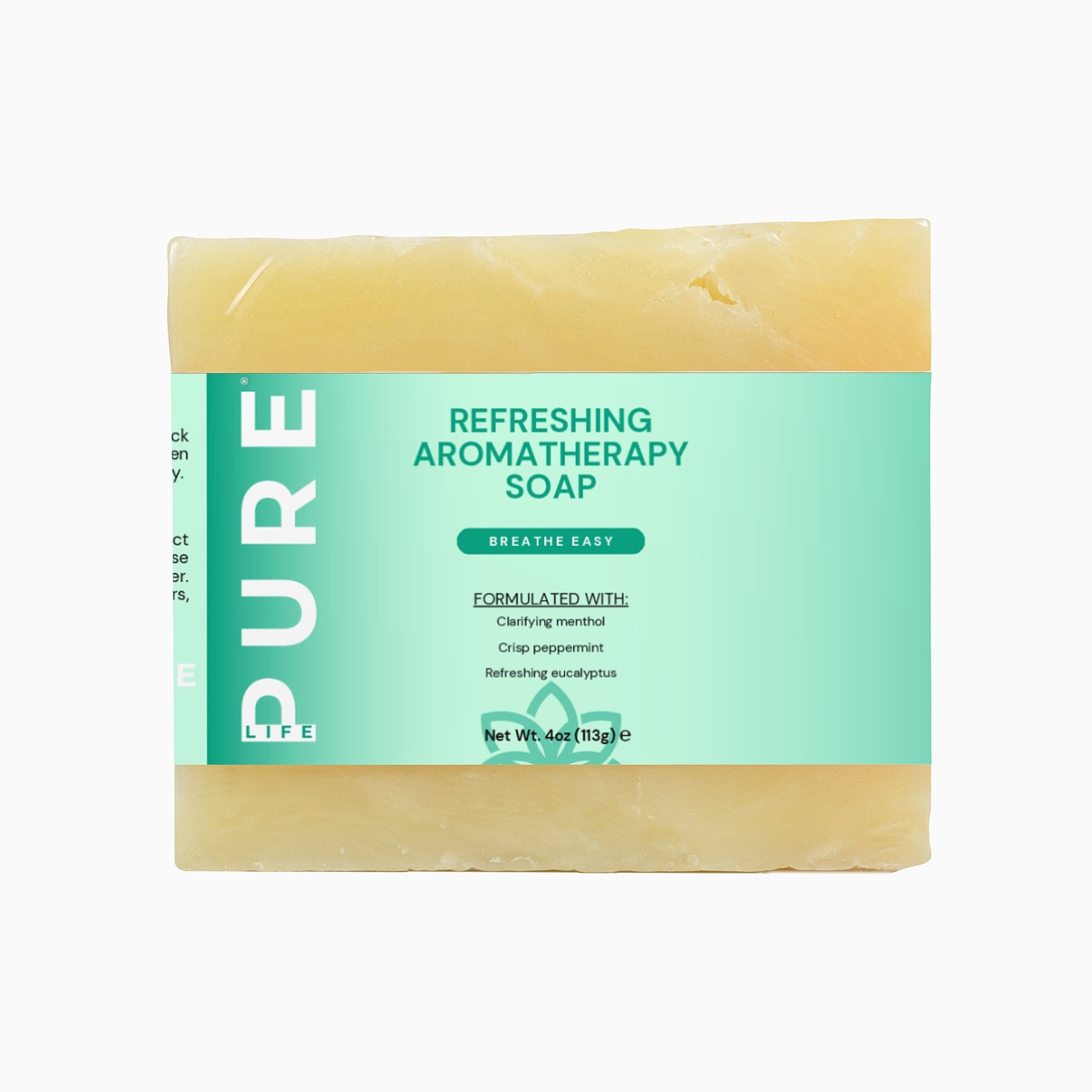 PURE LIFE Refreshing Aromatherapy Soap Bar (Breathe Easy) – Formulated with Me
