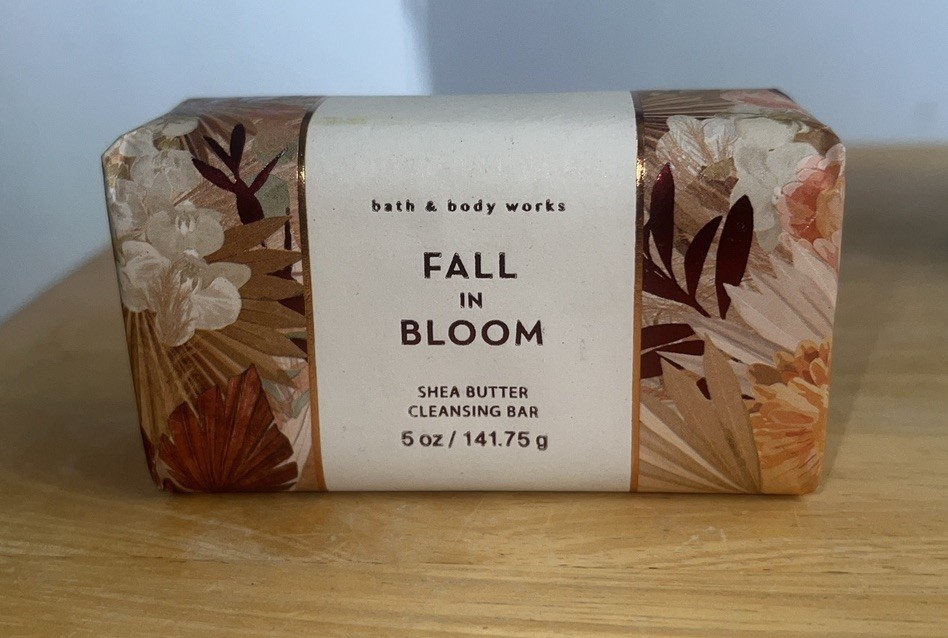 Bath & Body Works Fall In Bloom Shea Butter Cleansing Bar,Not Tested On Animals