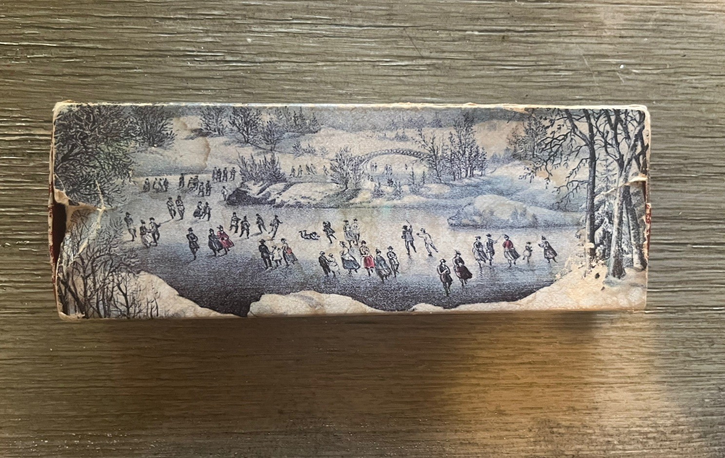Vintage Avon Special Occasion Frangtance Soaps Bar 1876 Winterscapes Scenes
