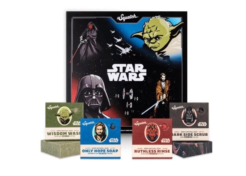 Dr. Squatch Star Wars Limited Edition Soap Set Collection 1 Four Bricks NEW