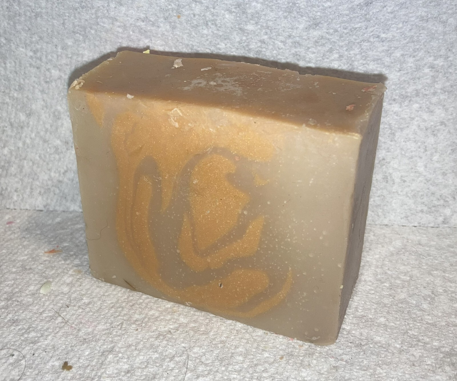 Handmade Fall Soap – Scent: Pumpkin Cheesecake – 4 oz. w/Cocoa & Shea Butter