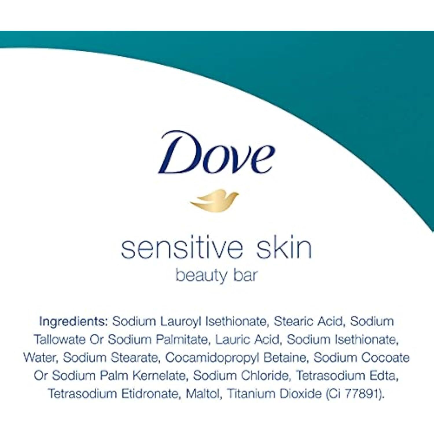 Unilever Dove Sensitive Bar 3 75 oz 16 Bars