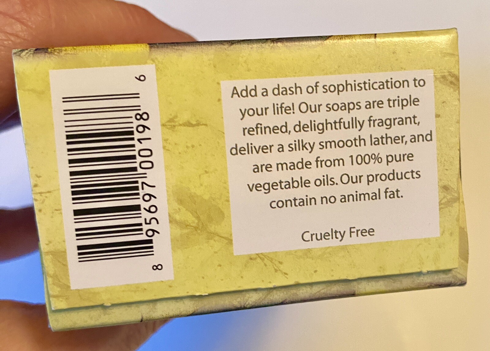 VENEZIA SOAPWORKS VEGAN PURE VEGETABLE SOAP LEMON VERBENA 7oz. NEW IN BOX! USA