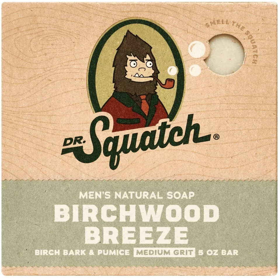 DR SQUATCH BAR SOAPS VARIOUS SCENTS NEW IN BOX BARS