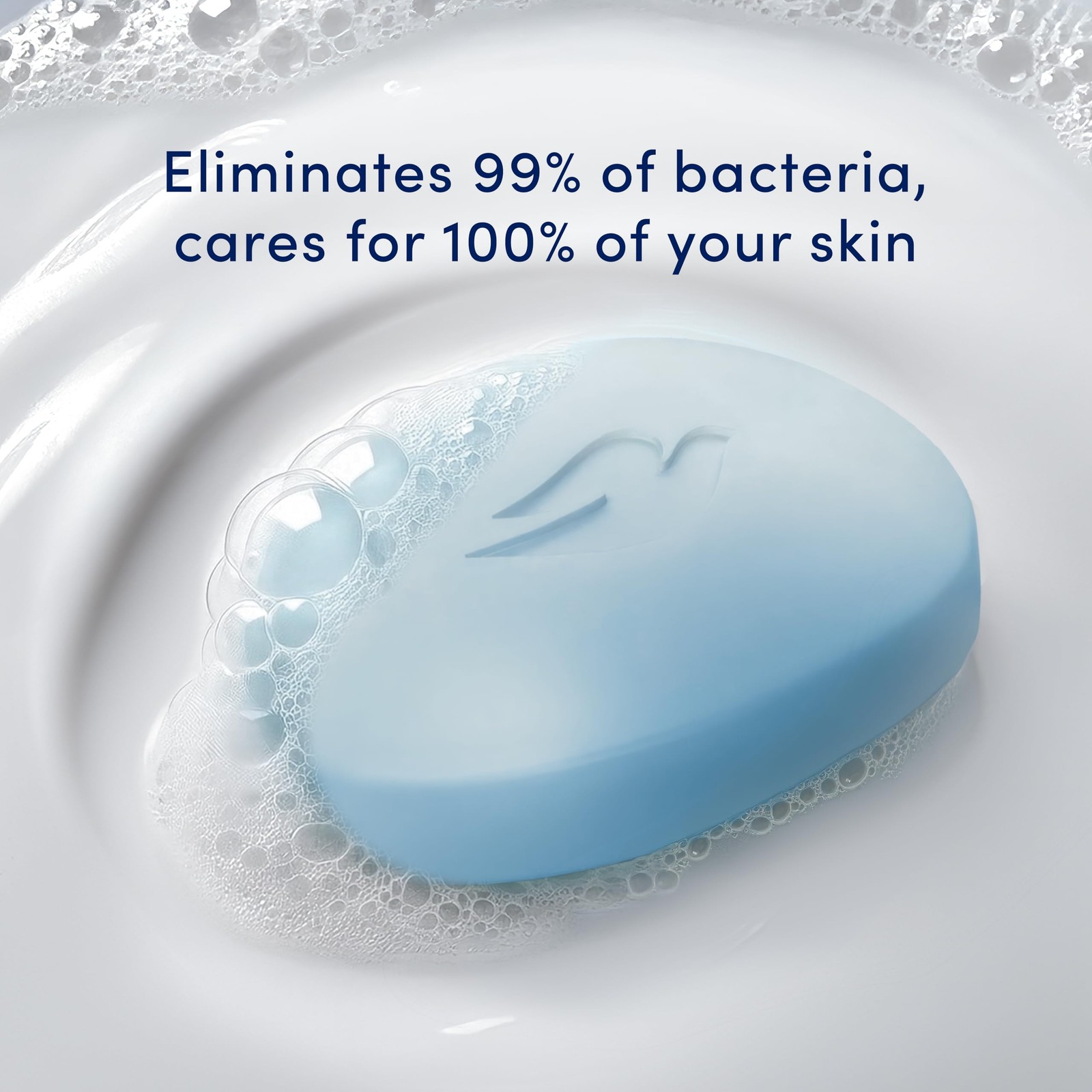 Dove Beauty Bar Soap Antibacterial Care 6 Count For Clean Moisturized Skin