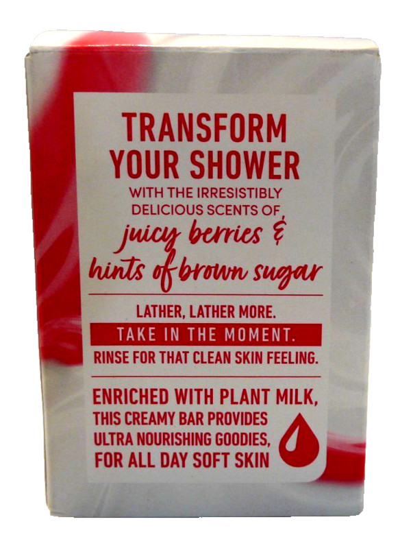 Dove Oat Milk & Berry Brulee Plant Milk Cleansing 5 oz soap bath shower bar New