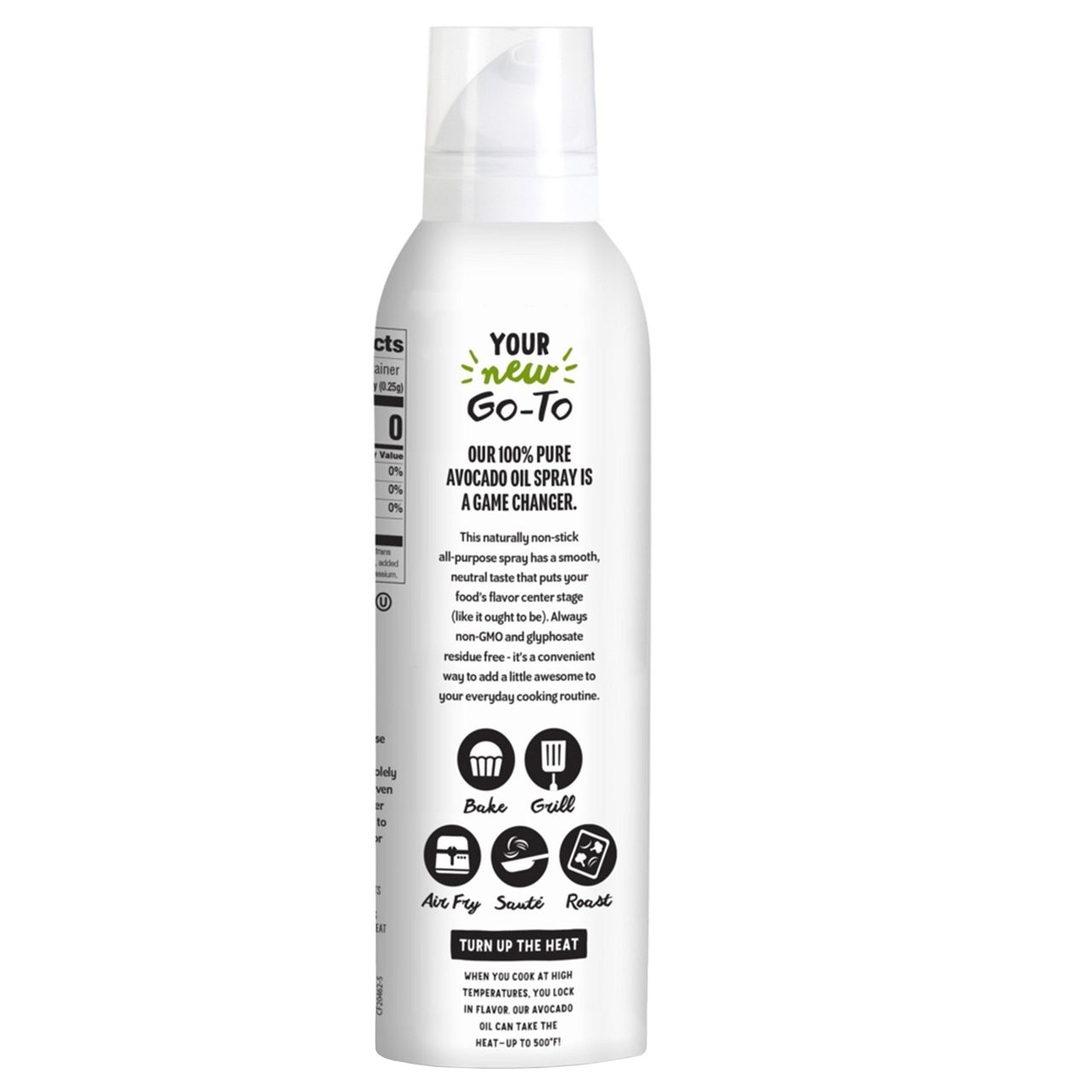 2 Pk Chosen Foods 100% Pure Avocado Oil Spray, Cooking, Dressing, 13.5 oz, Each