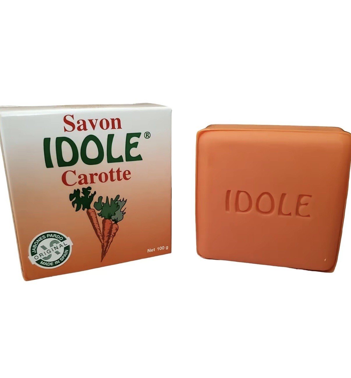 Savon idole carrot pack of 6