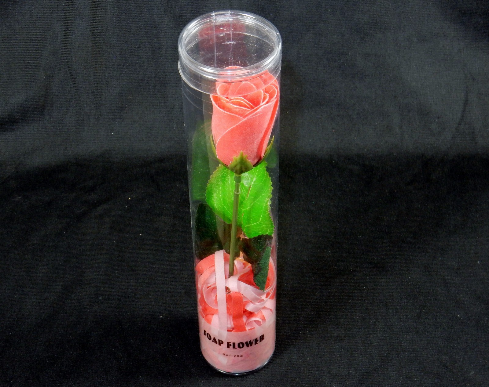 Luxury Bath Soap, Single Red Rose w/Ribbons,~ Stocking Stuffer