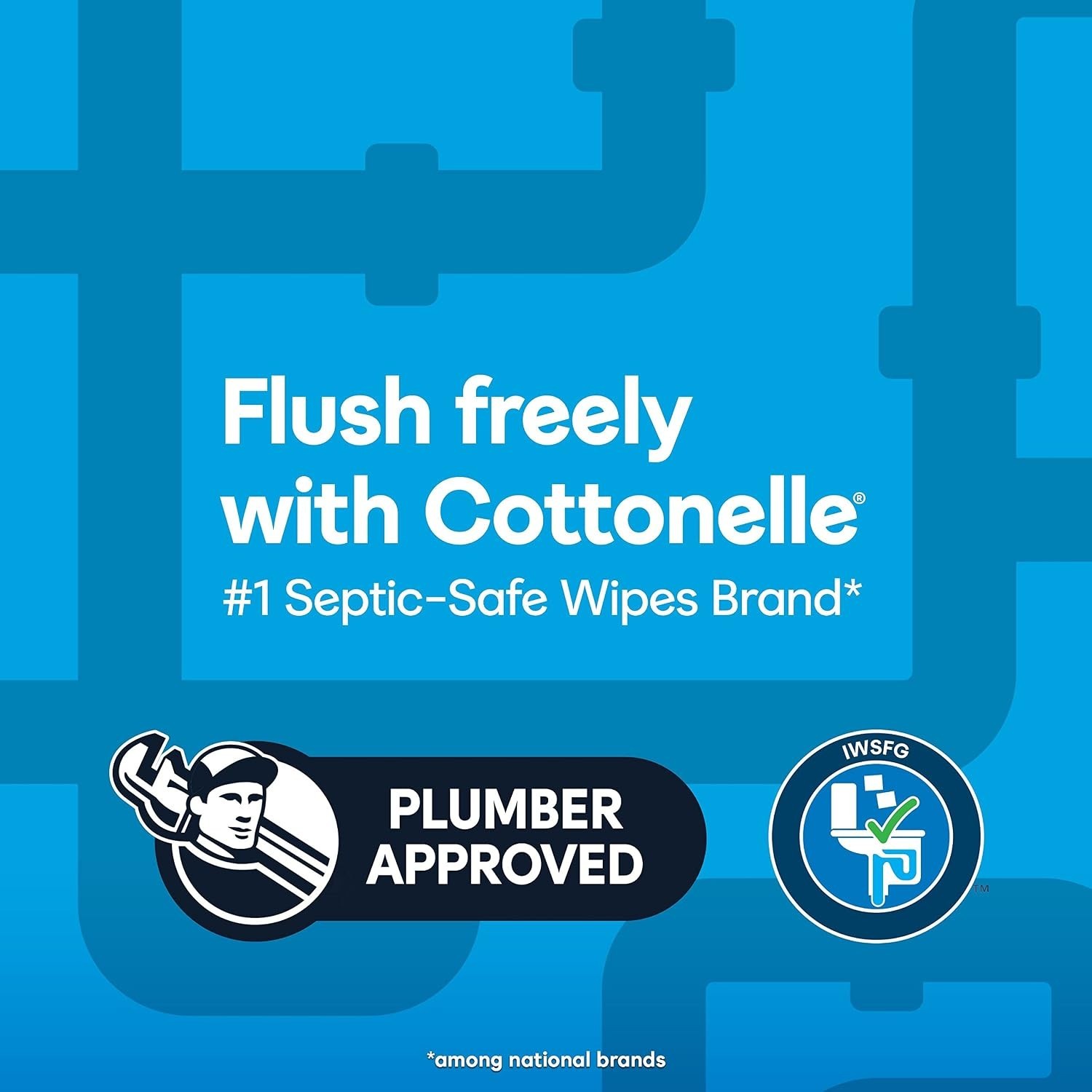 Cottonelle Fresh Care Flushable Wet Wipes 42 Wipes per Pack 336 Total