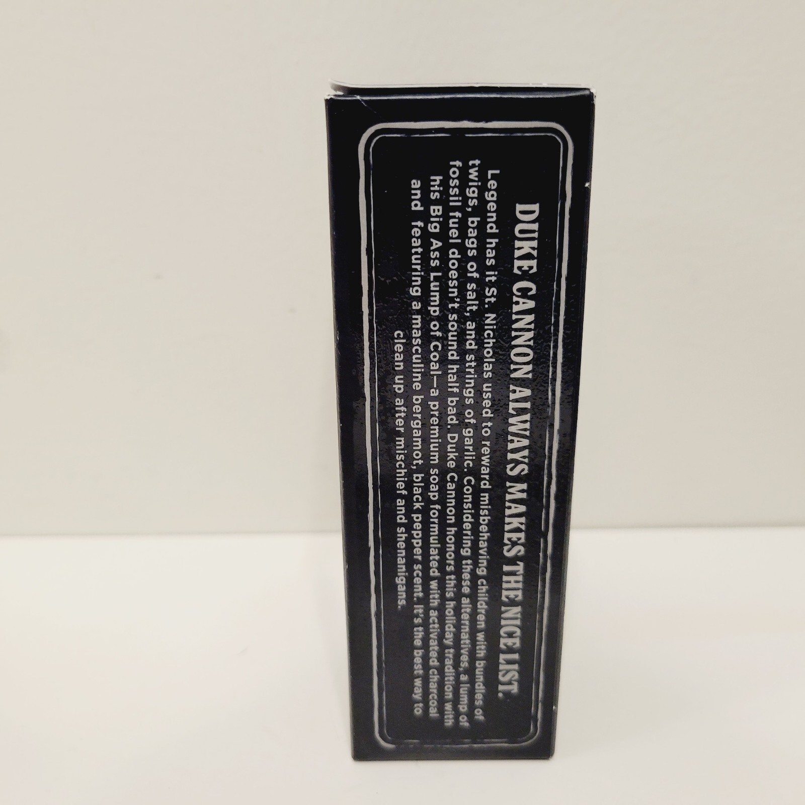Duke Cannon Supply Co. Big Ass Lump of Coal Charcoal Bar Soap