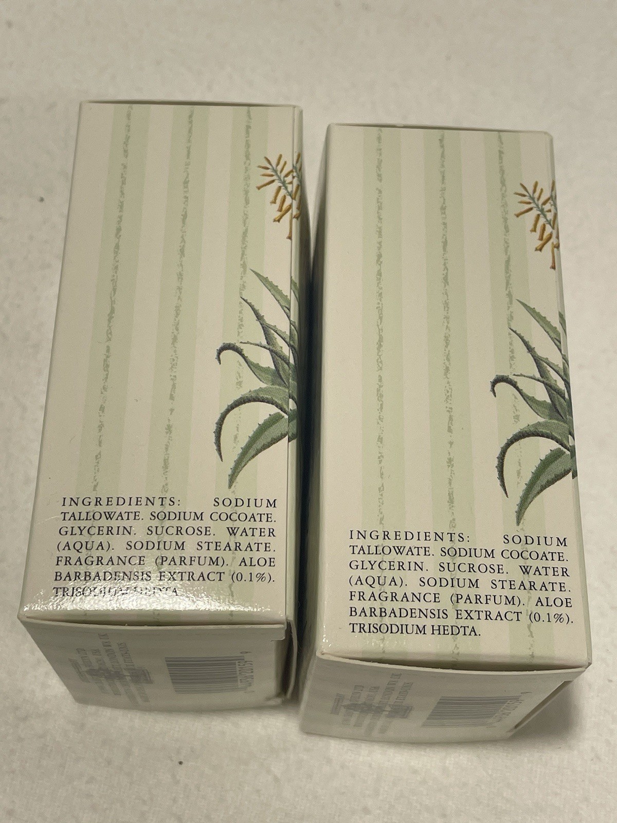 Full Size Crabtree & Evelyn Aloe Vera Savon Vitamin E 100 Mg 3.5oz New Old Stock