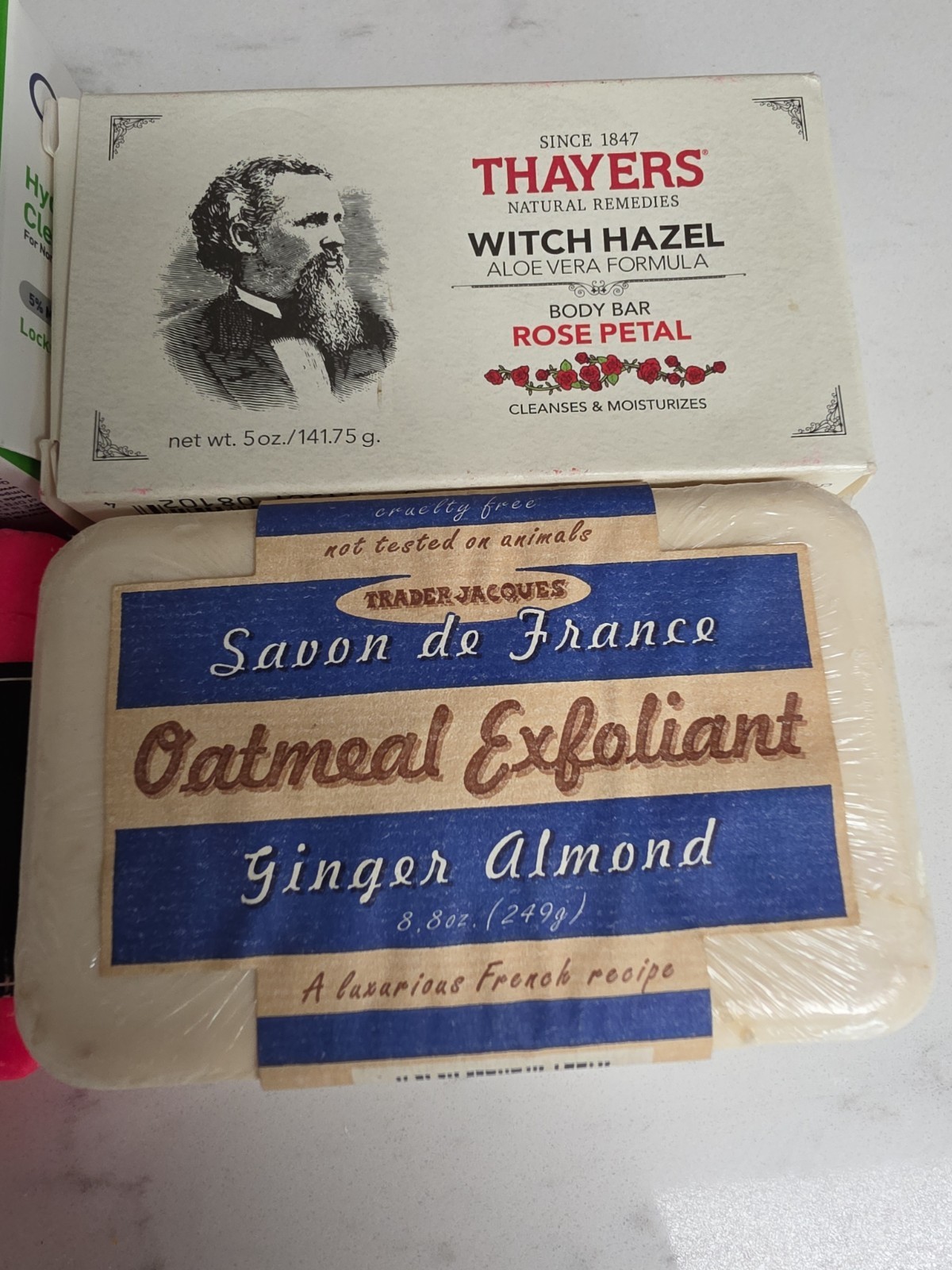 THAYERS CeraVe Magnolia Trader Joes Bar Soaps NIP