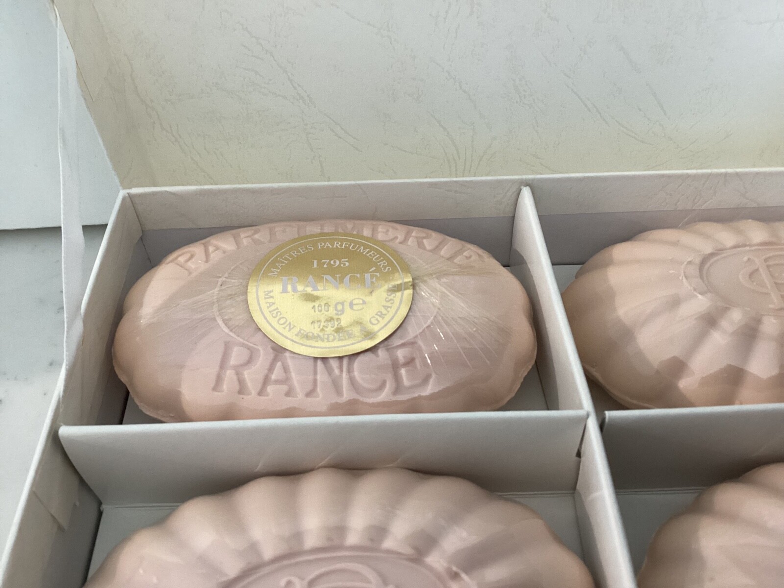 SEALED NEVER USED OR OPEN RANCE PARFUMEURS DEPUIS SET OF 6 SOAPS NR