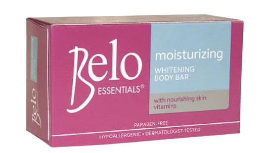 Belo Essentials Moisturizing Whitening Body Bar w/ Nourishing Vitamins Skin 135g