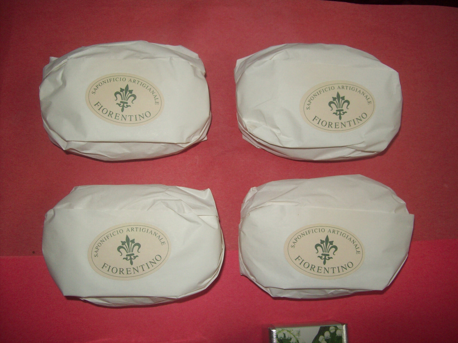 GOOD LOT SOAPS -OLIVE GROVE -FLORENTINO & LILY OF THE VALLEY FROM ITALY