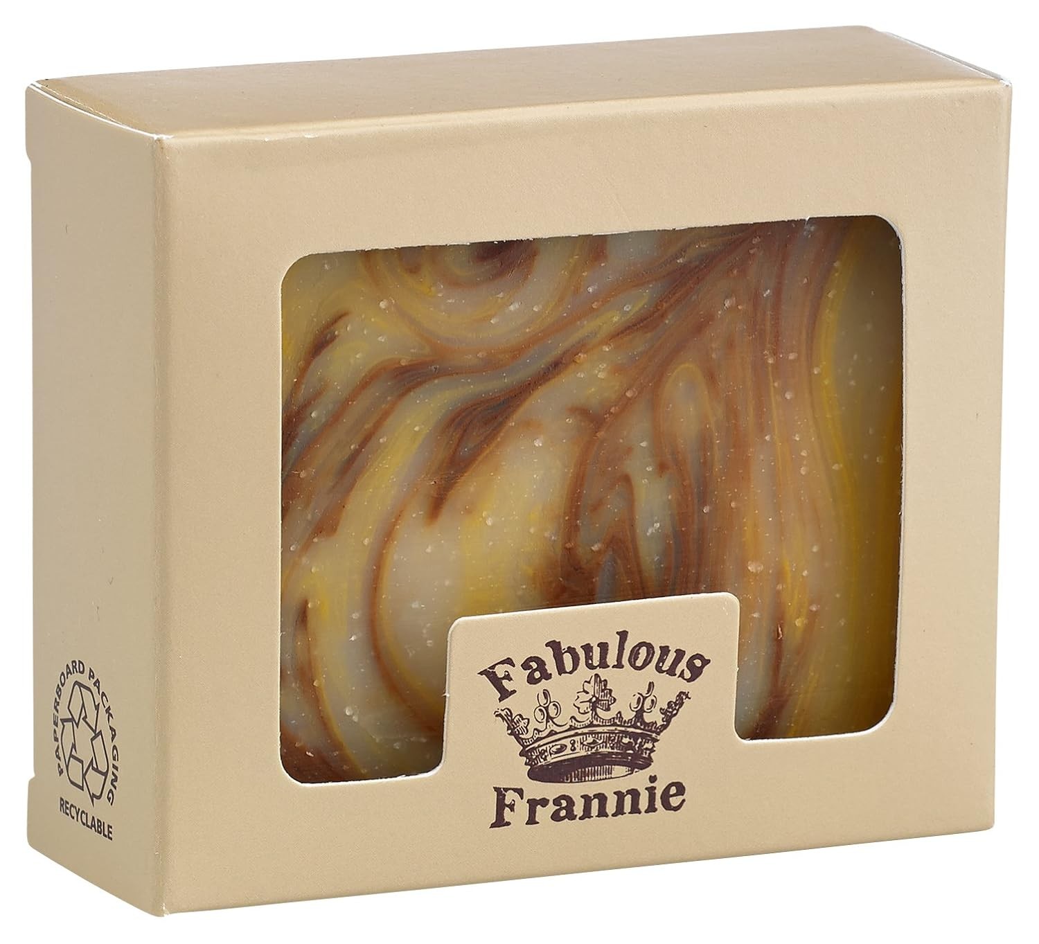 Fabulous Frannie Patchouli All Natural Herbal Soap 4 oz Made with Pure Essential