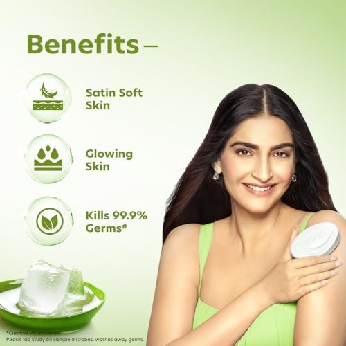 Vivel Aloe Vera Soap 150g Pack of 8 Vitamin E 1200g Soft Glowing Skin FS