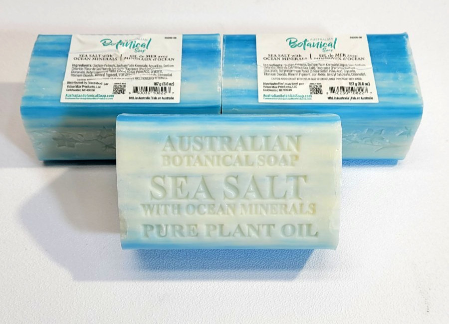 AUSTRALIAN BOTANICAL SOAP – Pink Lychee Bar Soap 6.6 Oz 3 – PCS INCLUDED