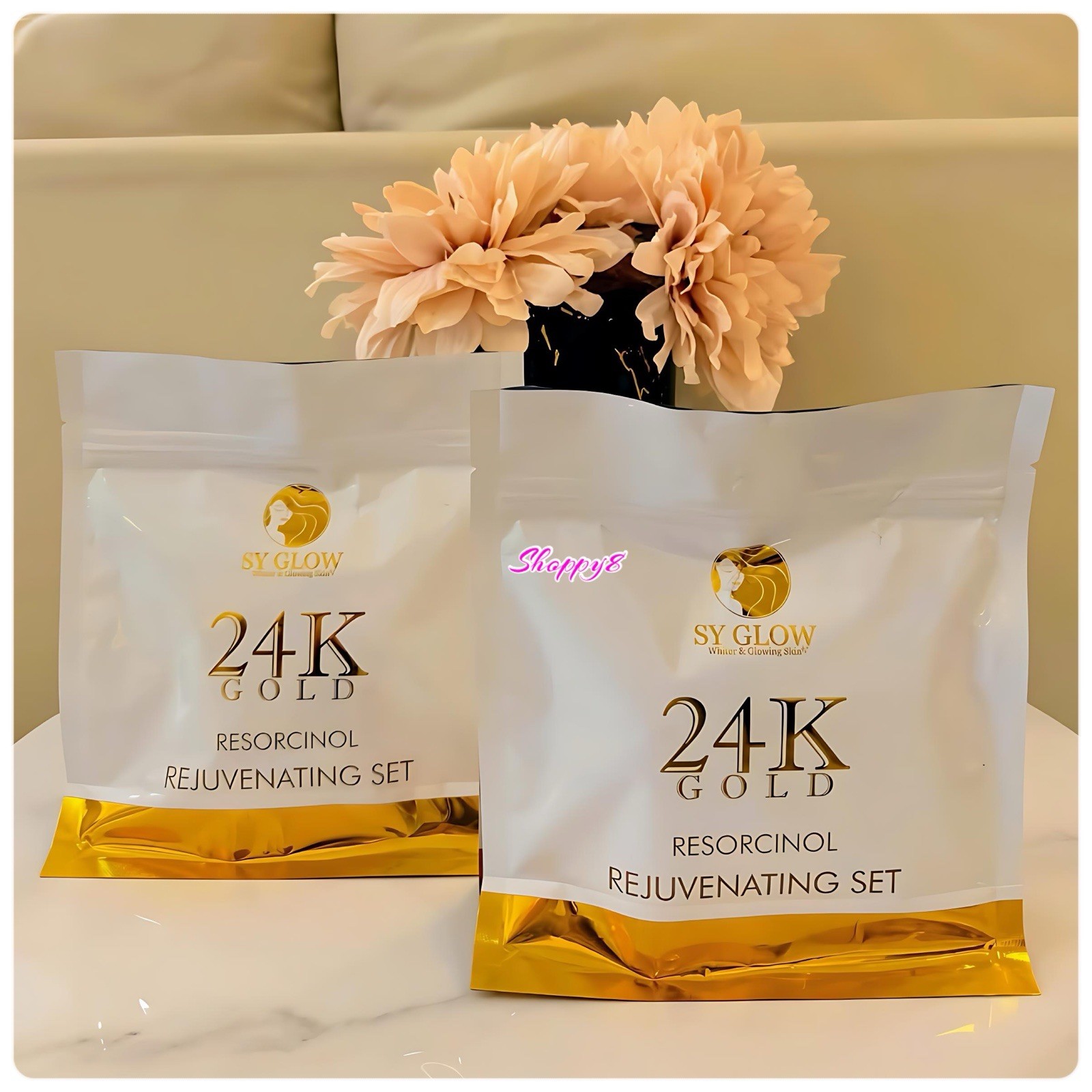 SY Glow 24k Gold Resorcinol Rejuvenating Set