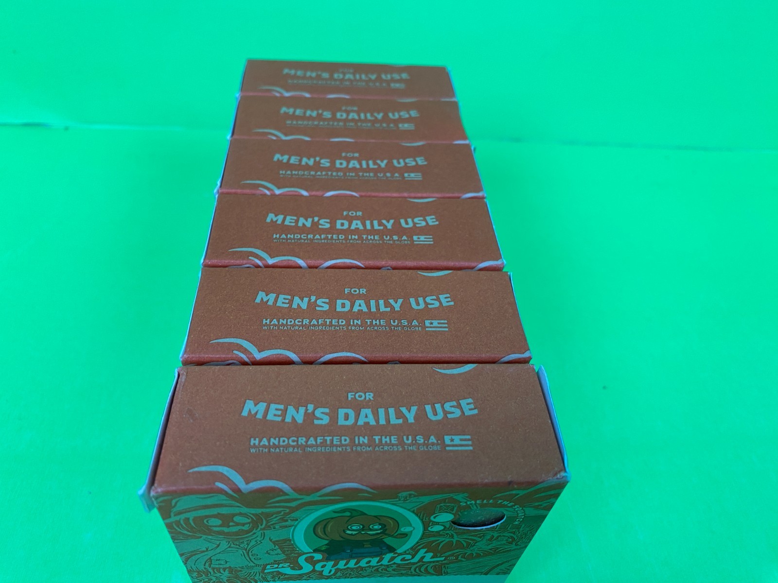 L@@K NEW 6 BARS DR SQUATCH LIMITED EDITION DRUNK’N PUMPKIN SOAP DRUNKIN SPICE