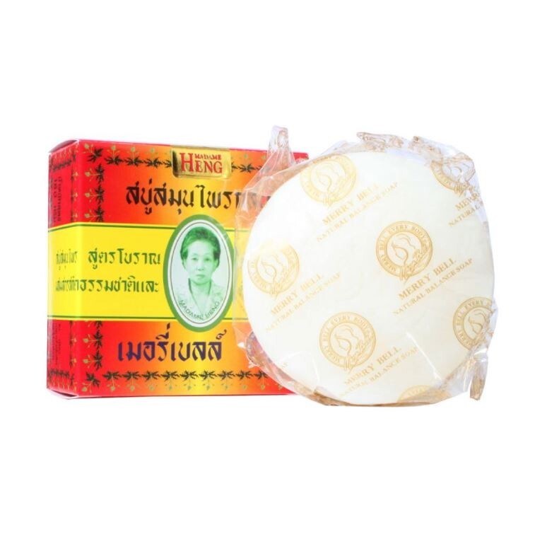 Madame Heng Merry Bell Thai Original Herbal soap acne-prone blemish soft smooth