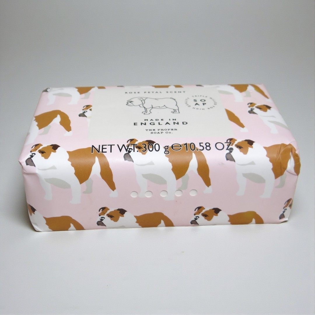 The Proper Soap Co. Rose Petal Scent Paper Wrapped Bar Soap 10.58oz 300g – New