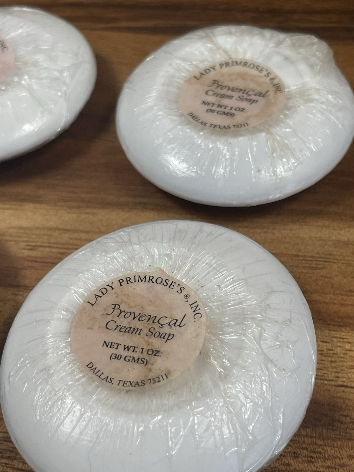 New Lady Primrose Provencal Cream Lavender Luxury Bar Guest Soap (4) 1 oz Bars