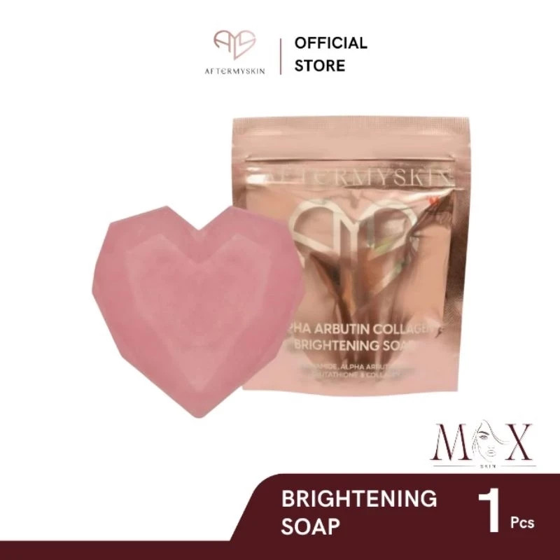 AFTERSKIN – Aftermyskin Alpha Arbutin Soap 1 PCS, 2 PCS, 3 PCS