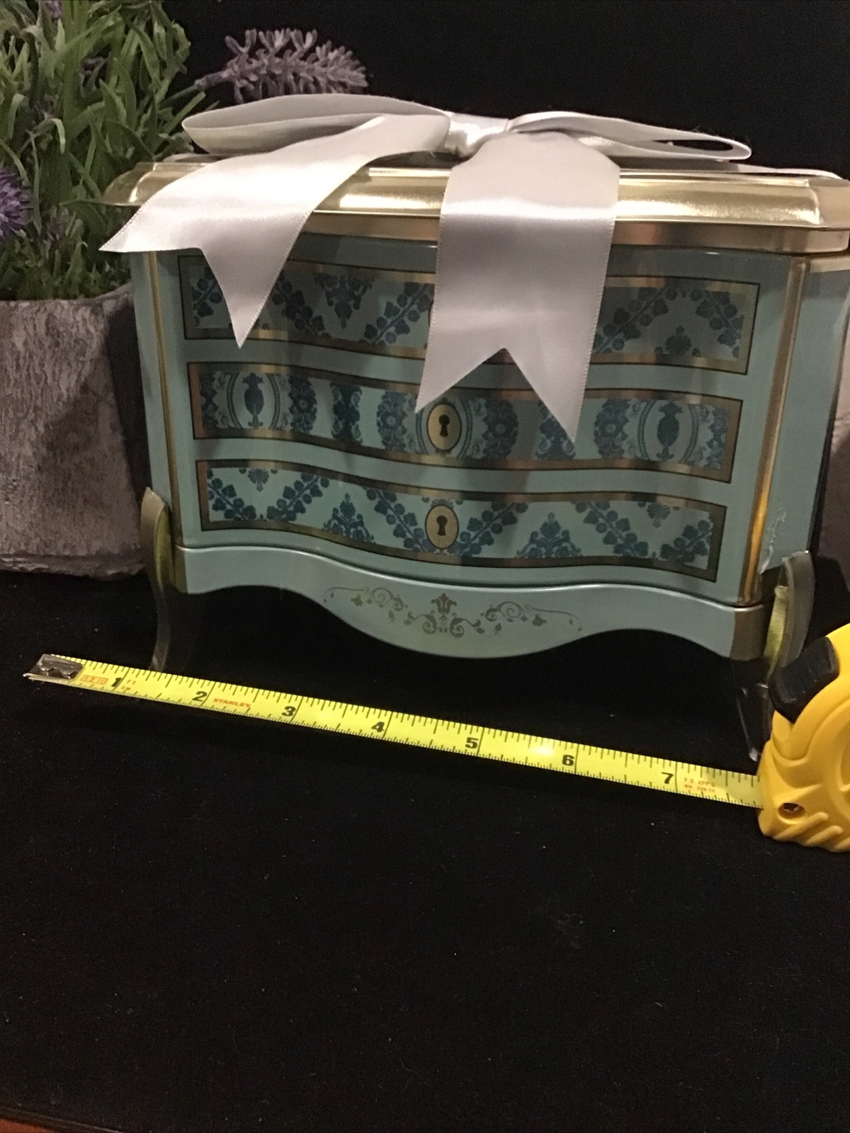 Metal Tin Box With Perfumed Soap By Seda France, Unique Gift . Selling Inventory