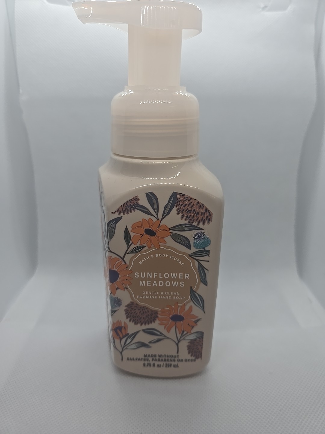 1 Bath & Body Works SUNFLOWER MEADOW Gentle Foaming Hand Soap 8.75 oz