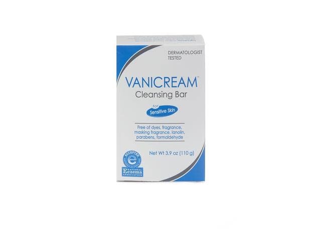 Cleansing Bar For Sensitive Skin, Unscented 3.9 Ounce (Pack of 2)