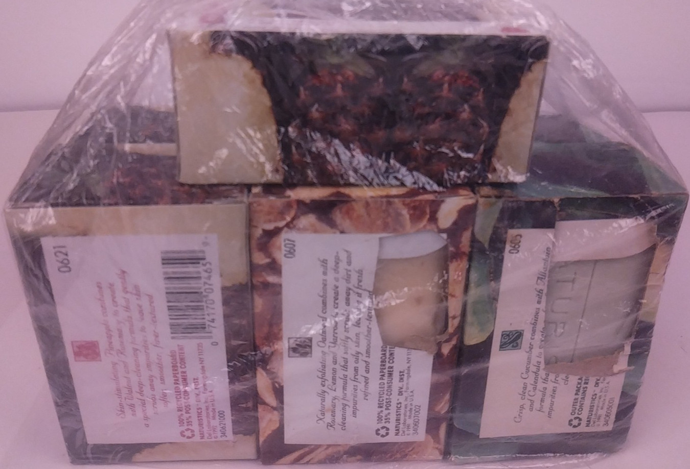 Naturistics Facial Soap/Facial Scrub Bars – New (Lot Of 7) -Discontinued Product
